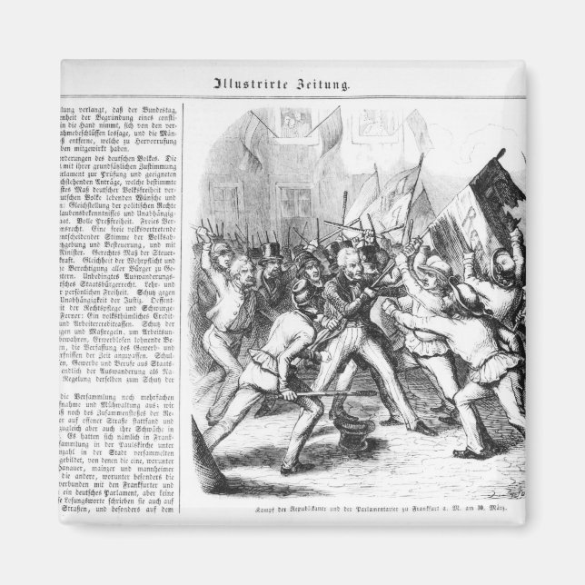 Imã Luta entre os Republicanos e o Parlamento (Frente)