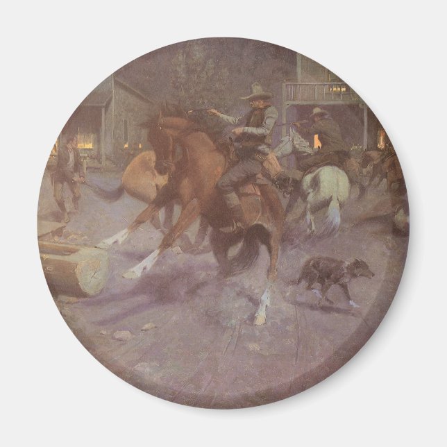 Imã Luta no Salão Roundup por Bill Gollings (Frente)