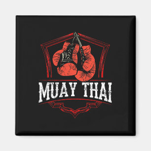 Imã lutador de artes marciais de Muay Thai hobby de bo