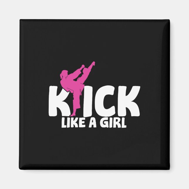Imã Lutadora de Kickboxer Kickboxing Artes Marciais Mm (Frente)