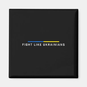 Imã Lutar Como Suporte à Bandeira da Ucrânia Ucraniana