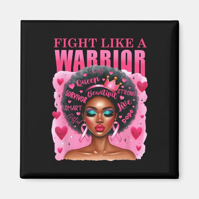 Imã Lutar Como Um Cancer De Guerra Preto (Frente)