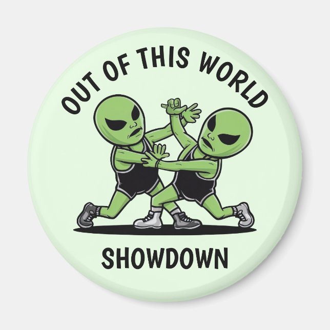 Imã Lutar contra os Aliens (Frente)