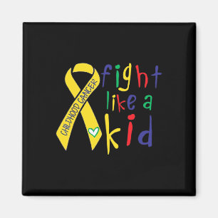 Imã Lute Como Um Cancer De Infância Dourado Da Fita Aw