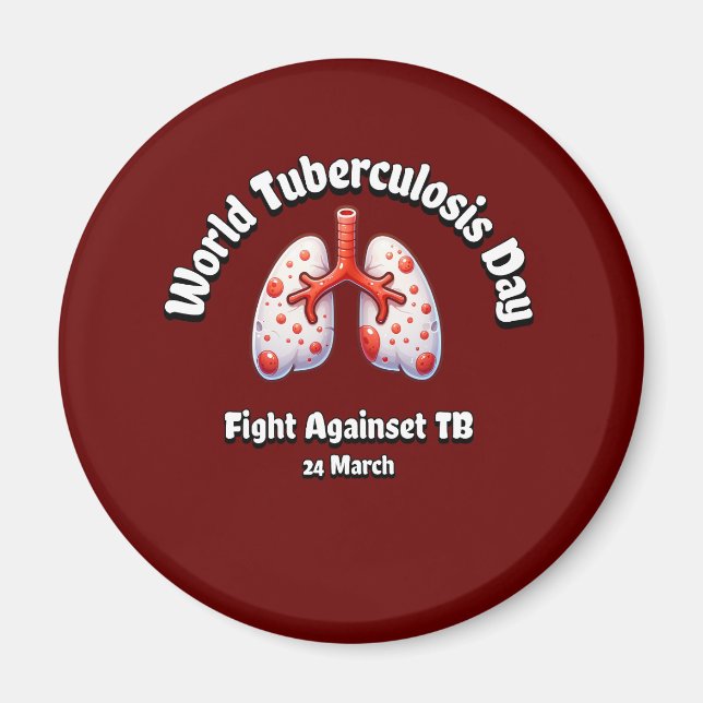 Imã Lute contra a tuberculose. Dia Mundial da Tubercul (Frente)