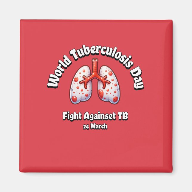 Imã Lute contra a tuberculose. Dia Mundial da Tubercul (Frente)