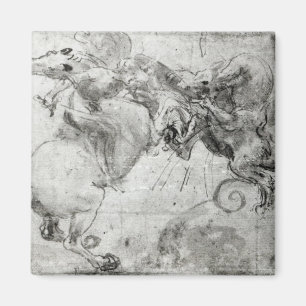 Imã Lute entre um cavaleiro e um dragão, c.1482