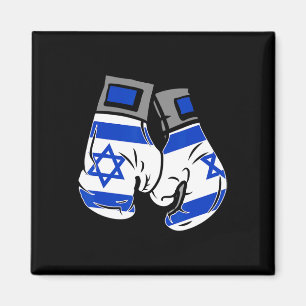 Imã Luva De Boxing Com Bandeira De Israel