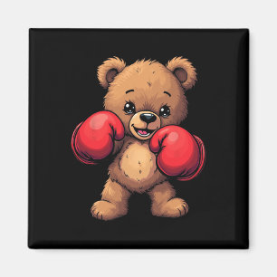 Imã Luvas de boxe de Urso Bonito