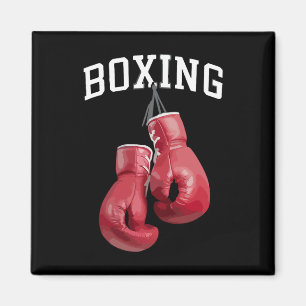 Imã Luvas de Boxe Destacadas Amante de Boxe Kickboxing