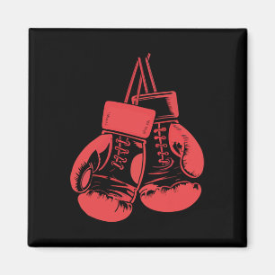 Imã Luvas de Boxe Vintage Kickboxing Amante do Boxe
