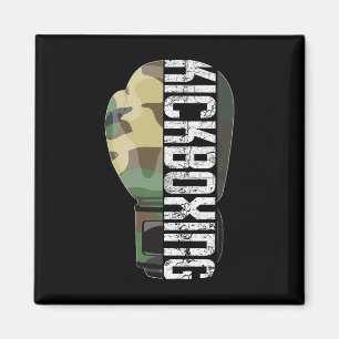 Imã Luvas de Camuflagem de Boxe Fitness Muay Thai de K