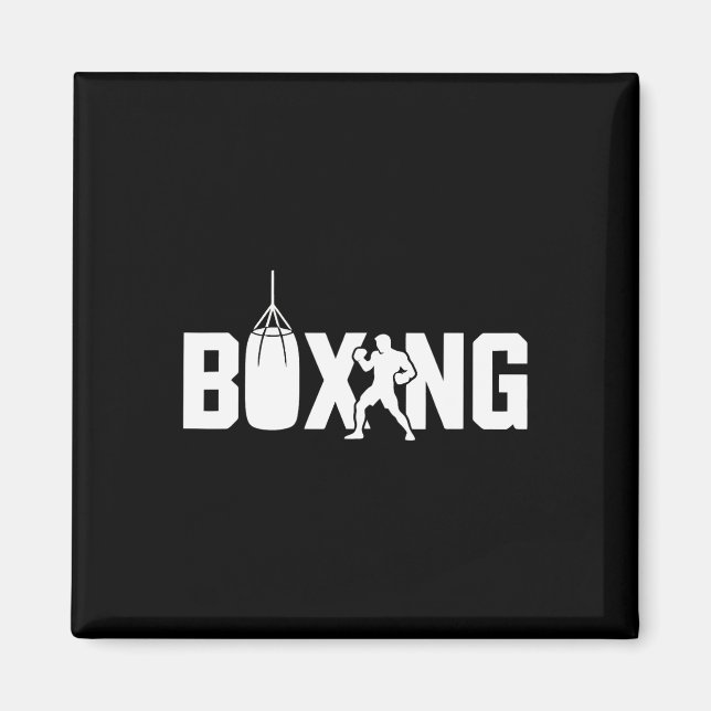 Imã Luvas Engraçadas De Combatente De Boxing Para Geng (Frente)
