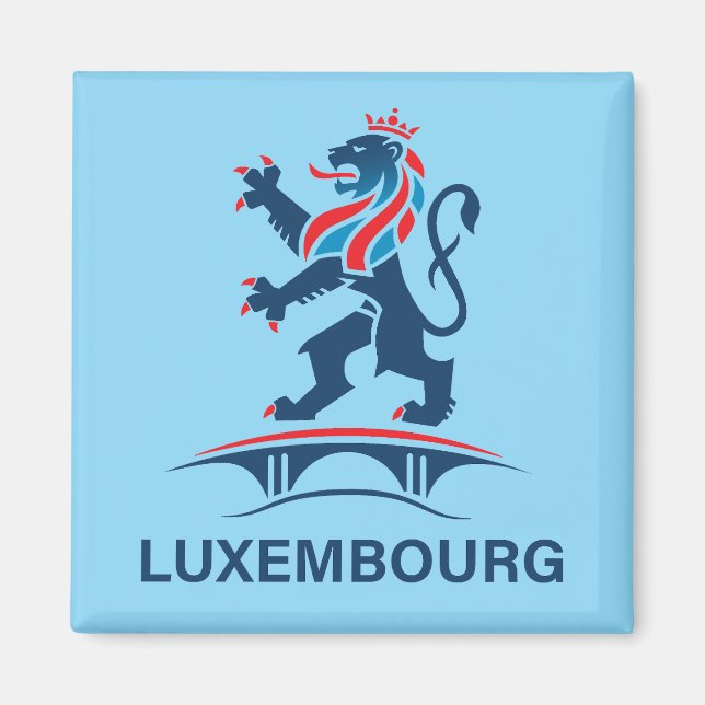 Imã Luxemburgo Europa (Frente)