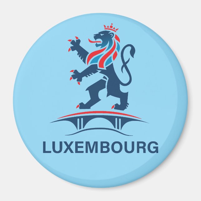 Imã Luxemburgo Europa (Frente)
