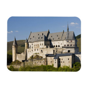 Ímã Luxemburgo, Vianden. Castelo de Vianden (século XV