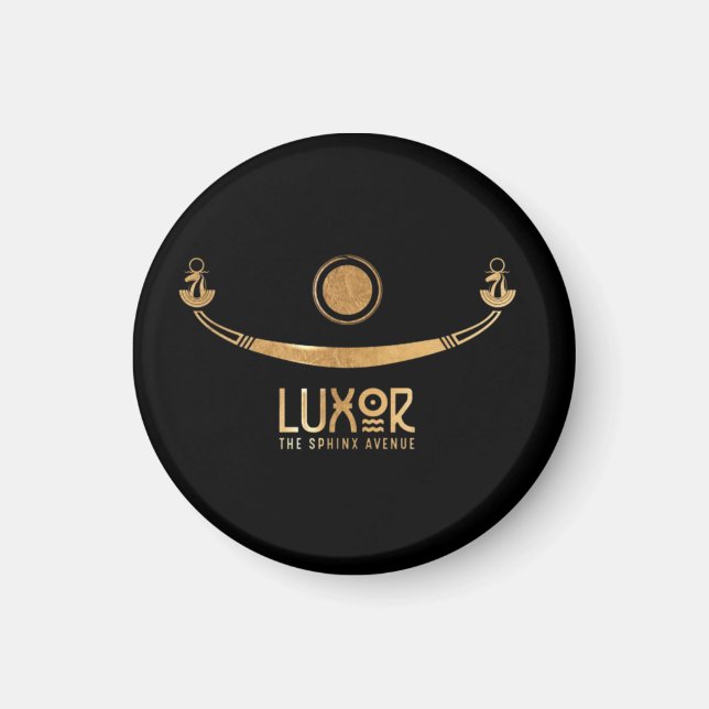Imã Luxor a Avenida da Esfinge navio de Khufus Carnac  (Frente)