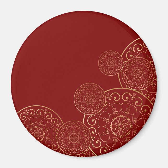 Imã Luxury Mandala 50 (Frente)