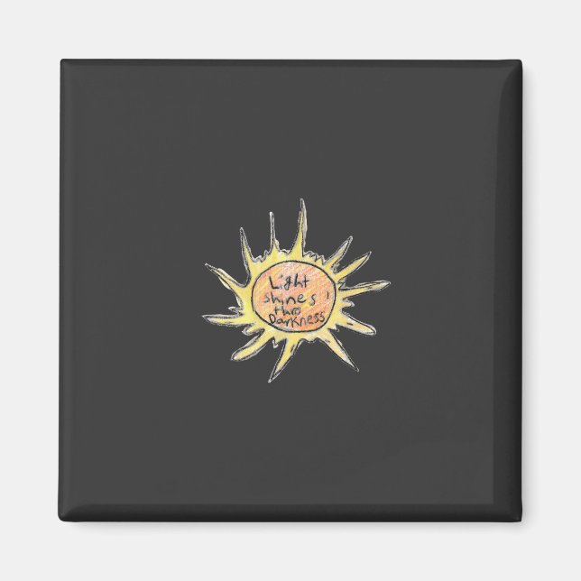 Imã Luz brilha através da escuridão (Frente)