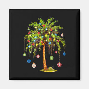 Imã Luz de árvore de palmeira de Natal Havaiano Tropic