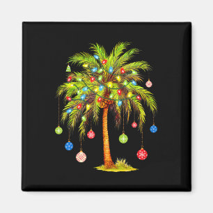 Imã Luz de árvore de palmeira de Natal Havaiano Tropic