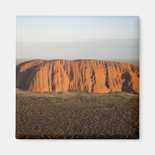 Imã Luz do final da tarde em Uluru / Ayers Rock, (Frente)