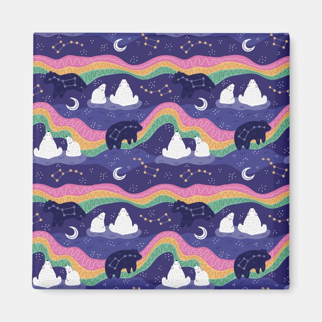 Imã Luz do norte (Frente)