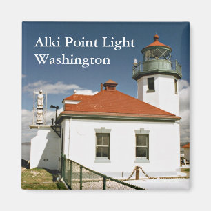 Imã Luz do ponto de Alki, ímã de Washington