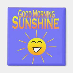 Imã Luz do sol do bom dia!