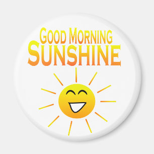 Imã Luz do sol do bom dia!