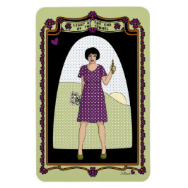 Ímã Luz No Fim Do Frigorífico Tunnel_A_4x6