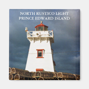 Imã Luz norte de Rustico, ímã de Prince Edward Islan