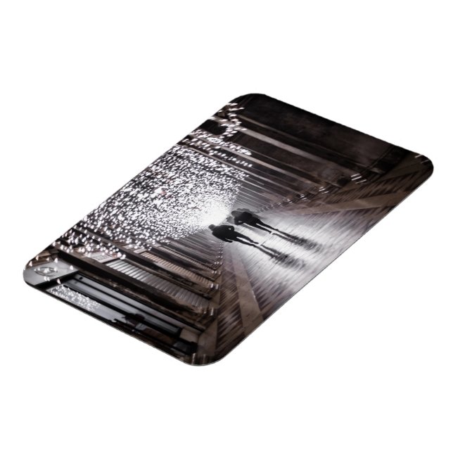 Ímã Luz, sombras e simetria - sepia (Left Side)