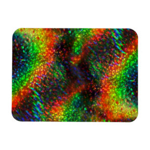 Ímã Luzes brilhantes holográficas brilhantes do arco-í