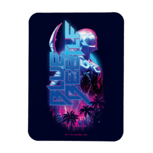 Ímã Luzes da Cidade Retroacesa do Besouro Azul