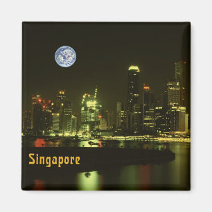Imã Luzes da noite de Singapore