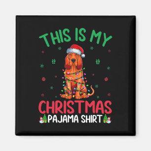 Imã Luzes de Árvore Feia do Xmas Papais noeis Bloodhou