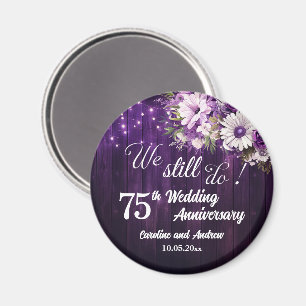 Imã Luzes de Corda de Aniversário de Casamento de 75 A