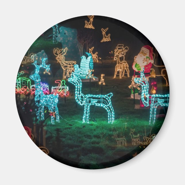 Imã luzes de natal (Frente)