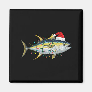 Imã Luzes de Natal de Atum Festivo Divertido Natal