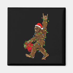 Imã Luzes de Natal do Papai Noel Pé Grande Rochoso Sas