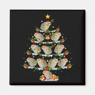 Imã Luzes de Natal Pika Amante da Árvore de Natal Pika