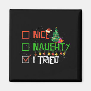 Imã Luzes de Pijama de Natal Engraçadas Legal Travesso