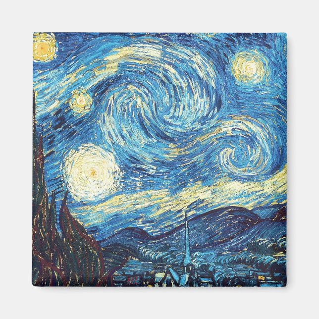 Imã Luzes do Céu Noturno Lua Estrelas Astronomia Espaç (Frente)