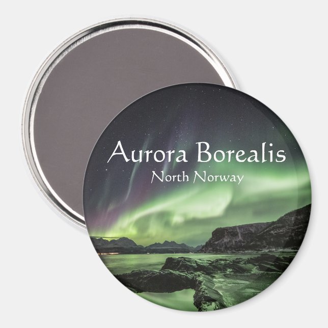 Imã Luzes do Norte Noruega (Front/Back)