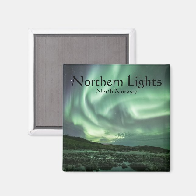 Imã Luzes do Norte Noruega (Front/Back)