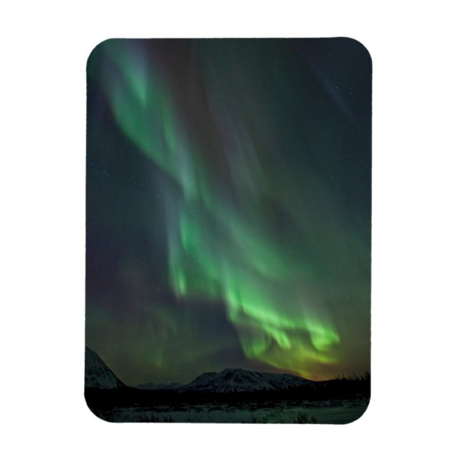 Ímã Luzes do Norte | Whitehorse, Yukon (Vertical)