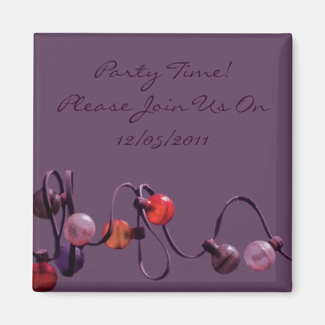 Imã Luzes púrpuras (Frente)