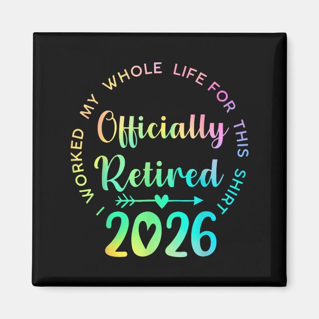 Imã Ly Retired 2026 Funny Retirement For Women  (Frente)