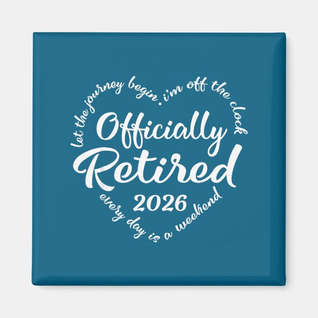 Imã Ly Retired 2026 Hear For Women Retirement  (Frente)